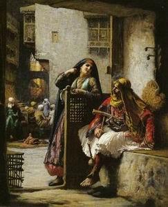 unknow artist Arab or Arabic people and life. Orientalism oil paintings  343 Sweden oil painting art